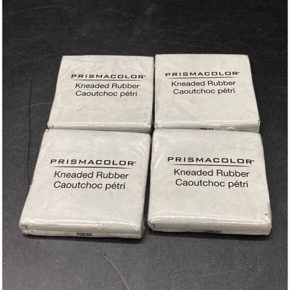 LOT 4 Prismacolor Kneaded Rubber Art Eraser Pencil Pastel Extra Large 70532 - Picture 1 of 8